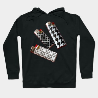 Red, Black & Light Hoodie